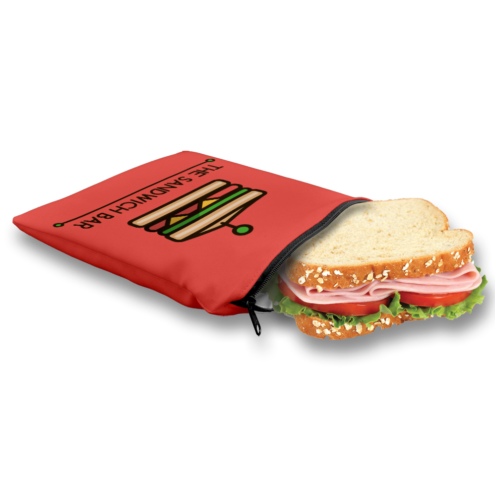 Publicité par l'objet - Sac à sandwich personnalisable
